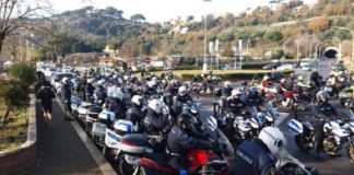 Motoraduno delle polizie locali del Lazio
